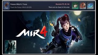 MIR4 Guide  Request Mission  Poison Witch Trace Track the Poison Witch [upl. by Kcirnek450]