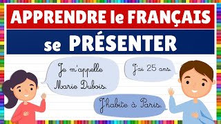 Apprendre le français  se présenter [upl. by Adniral]