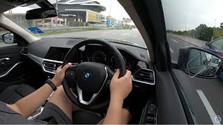 BMW 320i G20 Driving Review Part1 [upl. by Skinner]