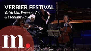 YoYo Ma Emanuel Ax and Leonidas Kavakos perform Beethoven trio [upl. by Doralynn]