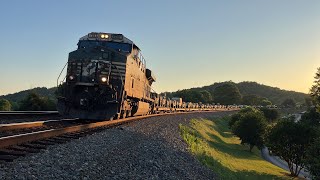 NS 056 Military Train Cramerton NC 62524 [upl. by Eixel]