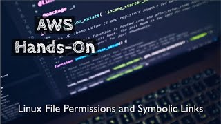 Linux File Permissions and Symbolic Links [upl. by Yelahs955]