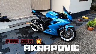 Akrapovic full system Exhaust on R15 v3 [upl. by Glynn43]