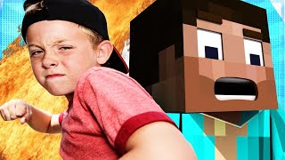 TROLLING THE BIGGEST BULLY ON MINECRAFT MINECRAFT TROLLING [upl. by Acyssej]