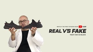 KLEKT Legit Check Ep1 How To Spot A Fake Yeezy 350 V2 quotBlack Staticquot 2019 [upl. by Llennahc]