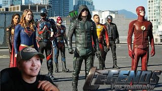 DCs Legends of Tomorrow S2E7 Invasion REACTION [upl. by Xuerd77]