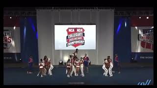 TRINITY VALLEY COMMUNITY COLLEGE CHEER  Daytona 2022 Day 1 [upl. by Naujuj131]