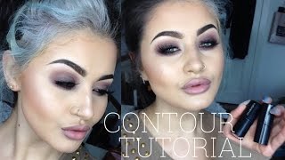 Updated Contour Tutorial Feat Illamasqua Gel SculptColour Review  Jamie Genevieve [upl. by Maris]