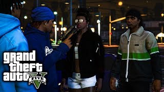 GTA 5 BLOODS🔴VS CRIPS🔵 EP59  LEAVING THE BLOODS GTA5 SKIT [upl. by Atoel]