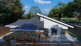 combination of 3 roofsskillion hip amp valley with Dutch and flat roof 3D animation showreel [upl. by Minica]