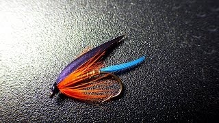 Tying the Kingfisher Butcher Traditional Wet Fly with Davie McPhail [upl. by Rowell]