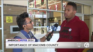 Macomb County in the spotlight for 2024 presidential election [upl. by Pufahl]