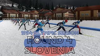 1994 Biathlon Olympic Season Round 4  Slovenia [upl. by Llenyar981]