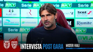 INTERVISTA  mister Viali post ReggianaCosenza [upl. by Song]