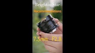 💯Brightin Star Fisheye Lens Recommendations75mm F28 [upl. by Nosila602]