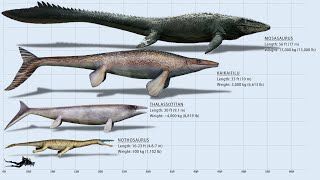 The 10 Biggest Mosasaurs Ever [upl. by Aivuy]