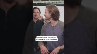 Milo Ventimiglia Surprise Kisses Jared Padalecki [upl. by Haisi]