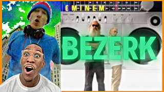 FIRST TIME HEARING Eminem  Berzerk Official Music Video  REACTION [upl. by Marylee]