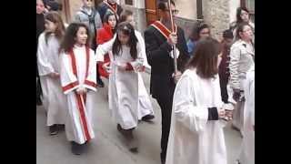 Domenica delle Palme 24 marzo 2013Lercara FriddiProcessione [upl. by Eenahc944]