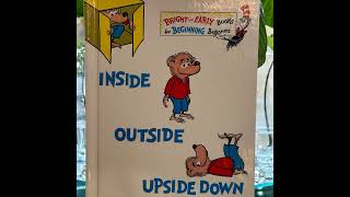 Inside Outside Upside Down by Stan and Jan Berenstain [upl. by Neehsar216]