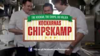 Kockarnas Chipskamp  tre kockar tre chips du väljer [upl. by Litnahs]