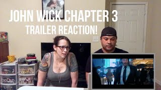 JOHN WICK CHAPTER 3  Parabellum Trailer 2  REACTION [upl. by Emirac]