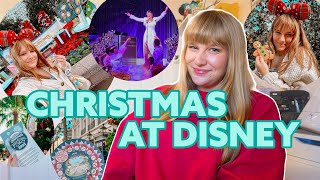 A GUIDE TO CHRISTMAS AT DISNEY WORLD 2024  Shows Overlays Free Activities amp More [upl. by Mazonson]