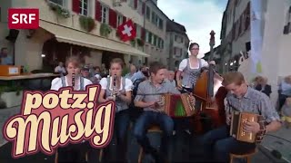 Alpenperlen Achtung Fertig Los  Potzmusig  SRF [upl. by Gader]