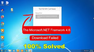 The Microsoft NET Framwork 46 Download Failed Problem Solve  Computer Tips  YBM Digital Academy [upl. by Notfol]