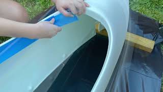 How to Building Our Soap Box Derby Car Painting Edition [upl. by Canning147]