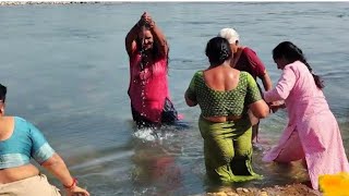 गंगा स्नान  हरिद्वार  एक स्नान ऐसा भी Haridwar snan Rishikesh snan Ganga snan Vlogs video [upl. by Andrews]