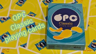 Daily deck review day 376  Classic Potato Chips playing cards by OPC [upl. by Ttenaj909]