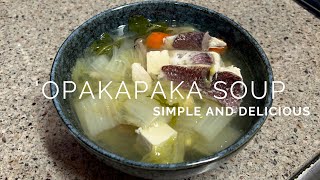 Opakapaka Delight Crafting a Flavorful Homemade Fish Soup Recipe [upl. by Eimorej]