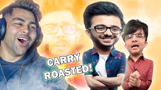 KRK Roasts CarryMinati shorts [upl. by Fair]