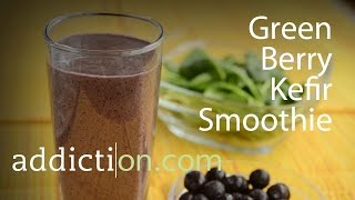 Recipes for Recovery Green Berry Kefir Smoothie [upl. by Eusebio]