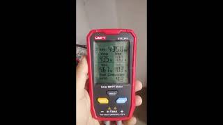 UNIT UT673PV Güneş Paneli Test Cihazı Mppt [upl. by Alejandrina]