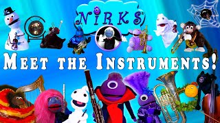 Meet the Instruments Theme Song  Learning Musical Instruments of a Symphony Orchestra  for kids [upl. by Heida]