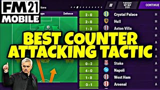 This MONSTER Counter Attacking FM24 Mobile Tactic Concedes 019 Goals A Game  FM Mobile Best Tactic [upl. by Ori547]