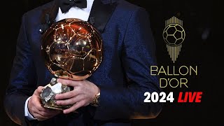 Ballon dor 2024 Live [upl. by Eaneg]