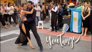 Florida y Lavalle Street Tango Show in Buenos Aires – quotPor Una Cabezaquot [upl. by Arimas]