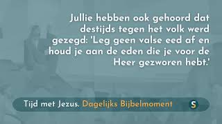 Tijd met Jezus  24 april 2024  Matteüs 533 [upl. by Seyer]