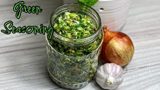 I am addicted to this green seasoning recipe [upl. by Atimed]