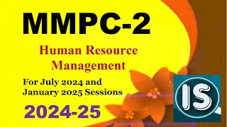 IGNOU MMPC2 Solved Assignment 202425 for July 2024 and January 2025 Session [upl. by Atilef]