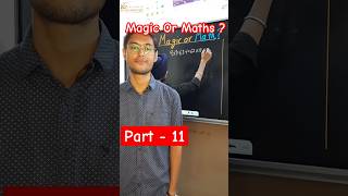 Magic Or Maths 🔥 Part  11 k2institute shorts youtubeshorts motivation midpoint [upl. by Herrera]