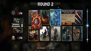 Gwent Nilfgaard VS Northern Realms 2 Round Rage Quit [upl. by Budd]