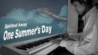 One Summers Day  Spirited Away Joe Hisaishi Piano Cover [upl. by Lizbeth210]