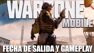 FECHA DE SALIDA COD WARZONE MOBILE Y NUEVO GAMEPLAY [upl. by Anaitak]