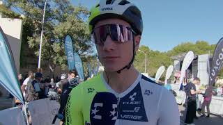 Hugo Page  Interview au départ  Trofeo Calvia 2024 [upl. by Nykal]