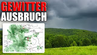 Der Gewitter Ausbruch vom 4 April 2024 [upl. by Hijoung]