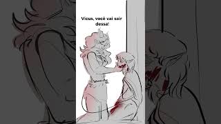 haha I think Im dying  dnd animatic 🐲 fyp animation dnd elf [upl. by Anifur431]